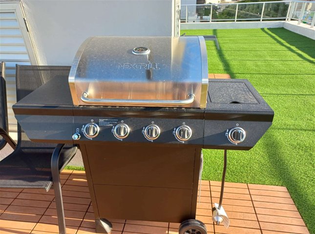 Alquiler Monoambiente Pocitos Nuevo al frente con balcón 1 Baño Parrillero — foto 10