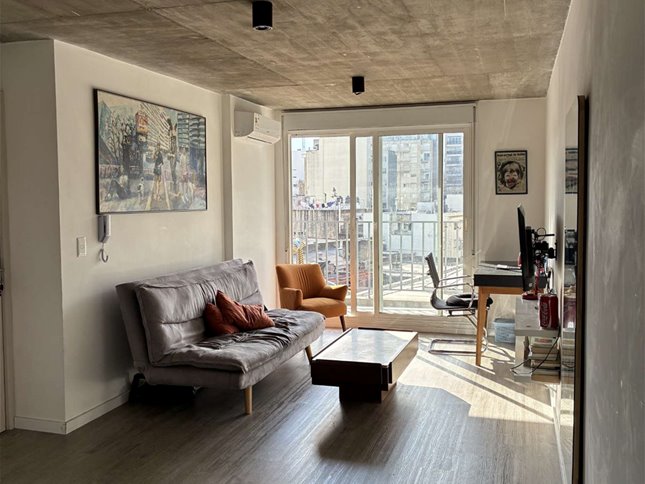 Alquiler Apartamento Cordón 1 Dormitorio 1 Baño Terraza al frente