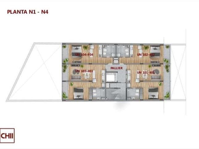 Venta apartamento 1 dormitorio, gran patio, Pocitos Charrua II, cerca Colegio Alemán! — foto 3